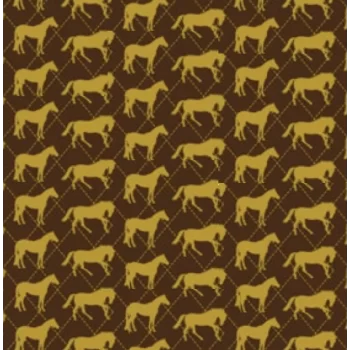 Barry Callebaut F034416 Mustang Horse Chocolate Transfer Sheets - 3...