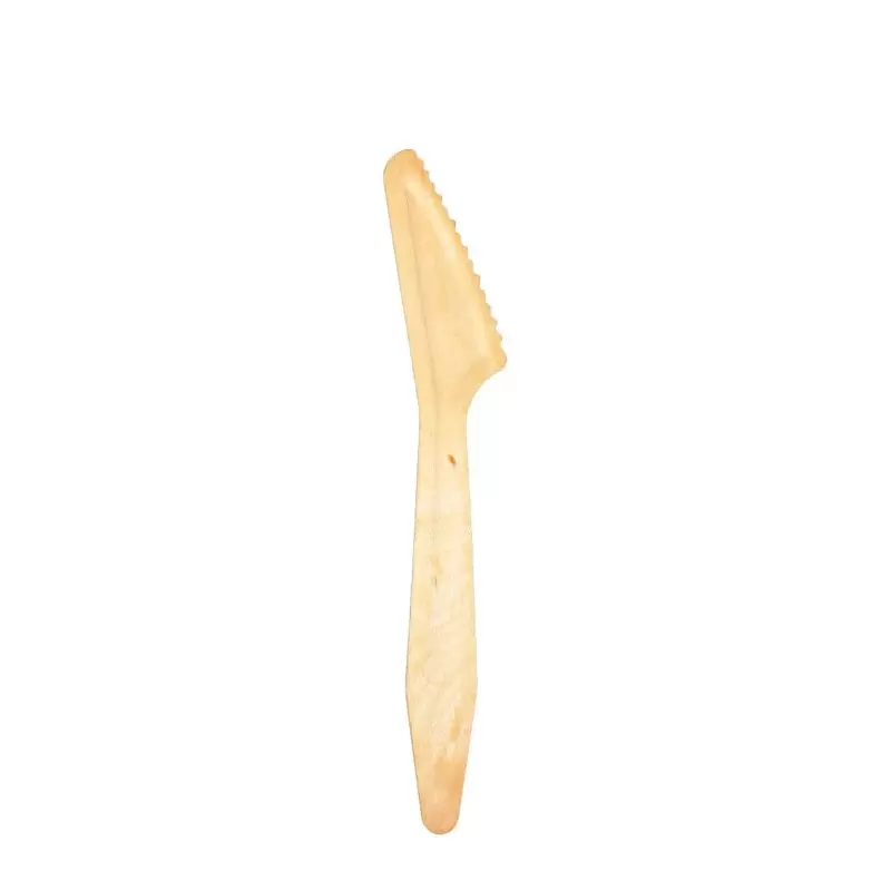 7" Heavy Weight Wooden - Knife - 1000 pcs - Pastry Chef's Boutique