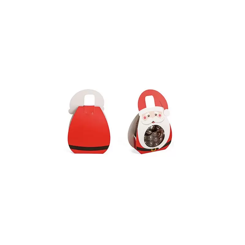 Christmas Santas Themed Small Confectionery Bags for candy and chocolates - 45 x 70 x 115 mm - pack of 48 Christmas Santas Themed Small Confectionery Bags for candy and chocolates - 45 x 70 x 115 mm - pack of 48