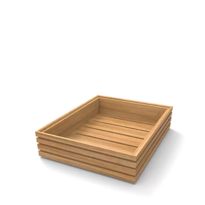 Craster Flow Tall Oak 1.2 Tray 325 × 265 × 75 mm - Cra'ster