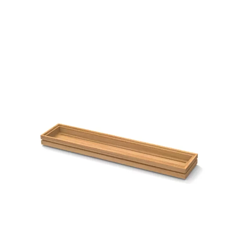 Craster BU_FR005 Craster Flow Oak 3.9 Tray 530 × 108 × 40 mm