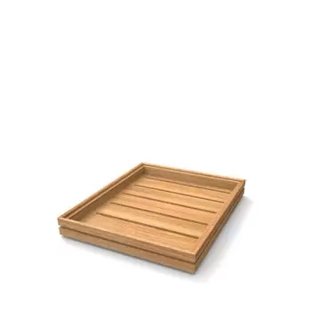 Craster BU_FR007 Craster Flow Tall Oak 1.2 Tray 325 × 265 × 75 mm