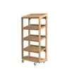Craster BU_RS003 Craster Flow Four Tier Oak Stand 574 × 400 × 1197 mm