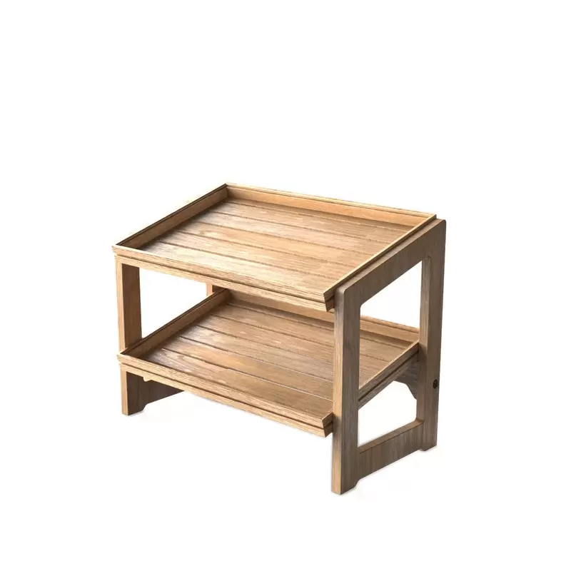 Craster BU_RS001 Craster Flow Oak 1.2 Two Tier Stand 309 × 323 × 44... Craster BU_RS001 Craster Flow Oak 1.2 Two Tier Stand 309 × 323 × 44...