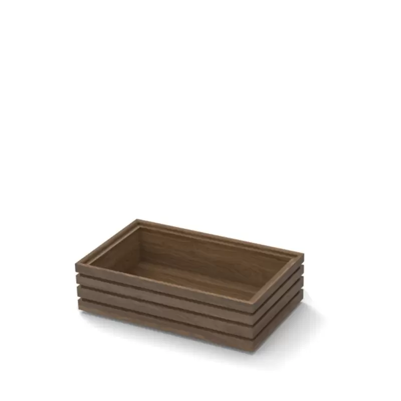 Craster BU_FF018 Craster Flow Tall Walnut 1.4 Tray 265 × 162.5 × 75 mm Craster BU_FF018 Craster Flow Tall Walnut 1.4 Tray 265 × 162.5 × 75 mm