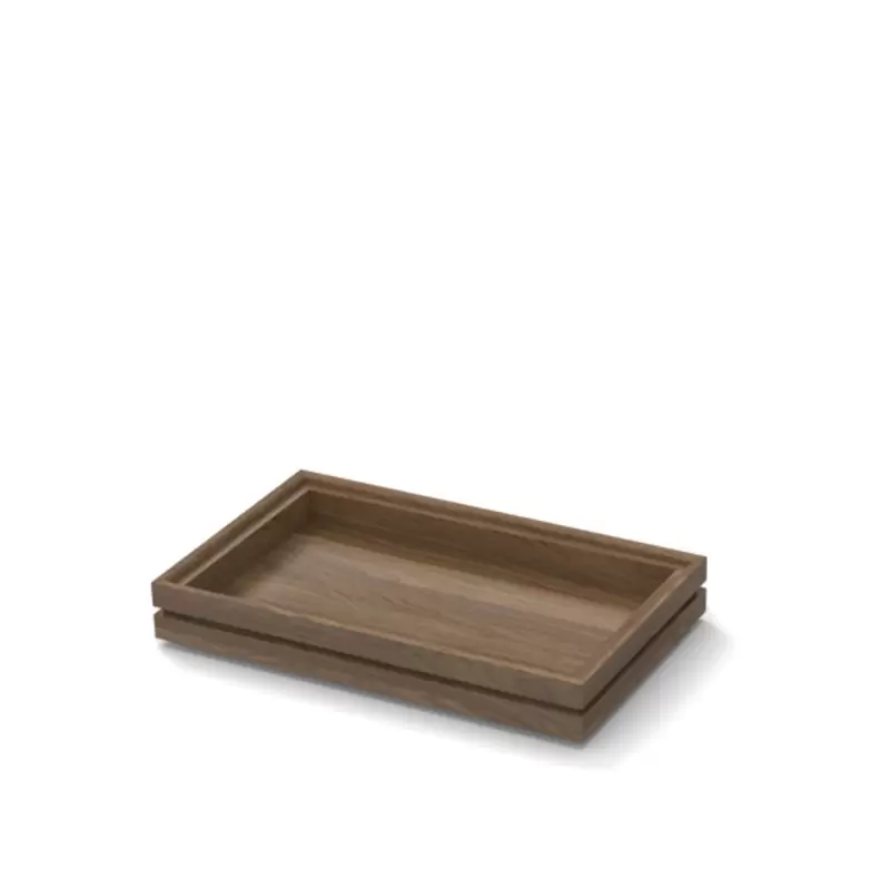 Craster BU_FF013 Craster Flow Walnut 1.4 Tray 265 × 162.5 × 40 mm Craster BU_FF013 Craster Flow Walnut 1.4 Tray 265 × 162.5 × 40 mm