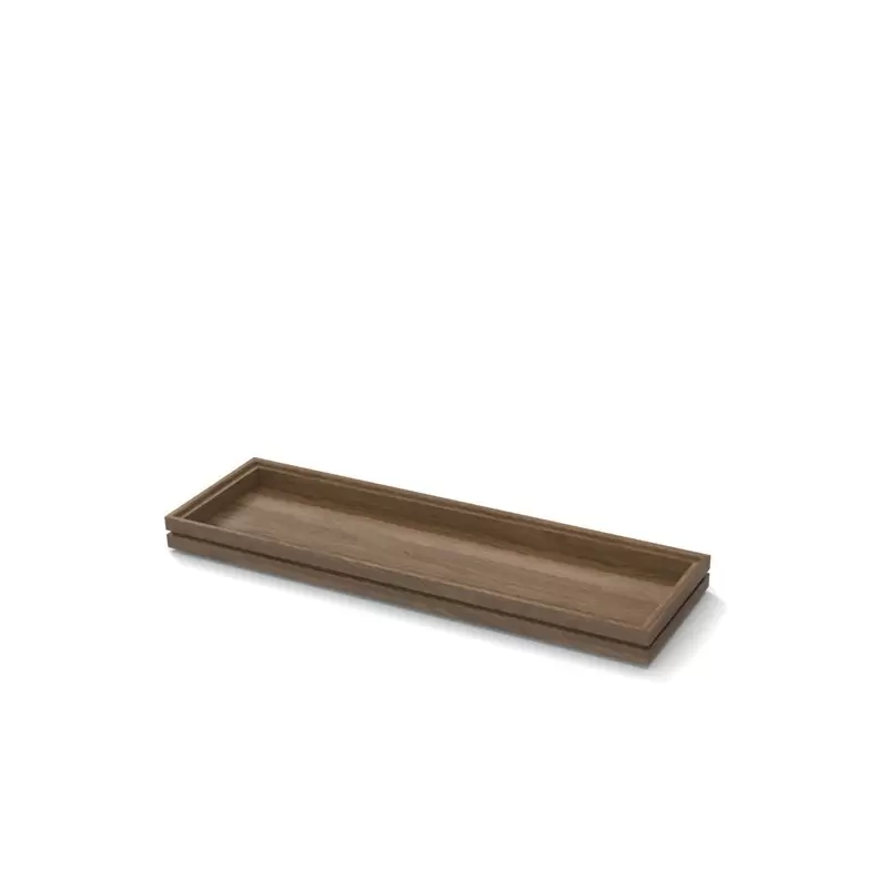 Craster BU_FF016 Craster Flow Walnut 2.4 Tray 530 × 162.5 × 40 mm Craster BU_FF016 Craster Flow Walnut 2.4 Tray 530 × 162.5 × 40 mm