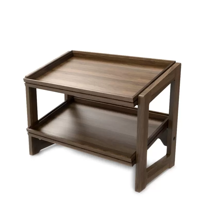 Craster BU_RS012 Craster Flow Walnut 1.1 Two Tier Stand 574 × 323 ×... Craster BU_RS012 Craster Flow Walnut 1.1 Two Tier Stand 574 × 323 ×...