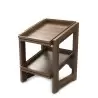 Craster BU_RS011 Craster Flow Walnut 1.2 Two Tier Stand 309 × 323 ×...