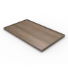 Craster Flow Walnut 1.1 Bento Tray Lid 530 × 325 × 20 mm - Cra'ster