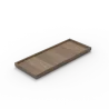 Craster BU_FC066 Craster Flow Walnut 1.8 Bento Tray Lid 325 × 132 ×...