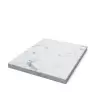 Craster BU_FT0022 Craster Flow White Marble 1.2 Plinth 265 × 325 × ...