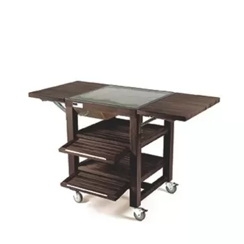Craster TO_HC2204 Craster Flow Single Heating/Cooling Trolley Walnu...