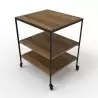 Craster TO_MOD21_WALN Craster Fare Trolley 2.1 Walnut 791 x 669 x 8...