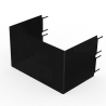 Craster Panel GN3:1 Full 3 Side Mesh - Black