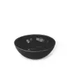 Craster BW_CR1801 Craster Tilt Large Black Ceramic Bowl 290ø × 100 mm