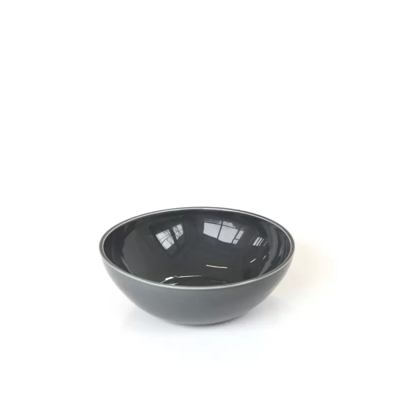 Craster BW_CR1502 Craster Tilt Medium Dark Grey Ceramic Bowl 250ø ×... Craster BW_CR1502 Craster Tilt Medium Dark Grey Ceramic Bowl 250ø ×...