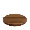 Craster BU_WP1209 Craster Tilt Round Walnut Plinth 218ø × 25 mm