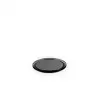 Craster BU_GP0042 Craster Tilt Round Black Glass Plinth 218ø × 20 mm