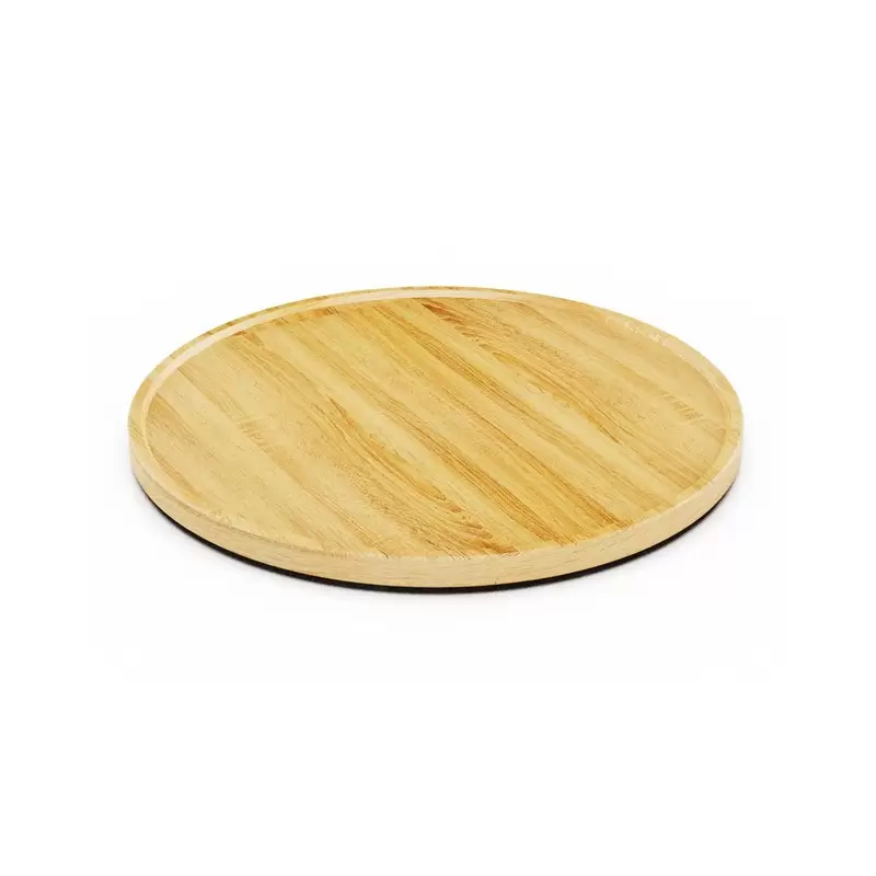 Craster Tilt Extra Large Round Oak Plinth 400ø × 25 mm Craster Tilt Extra Large Round Oak Plinth 400ø × 25 mm 