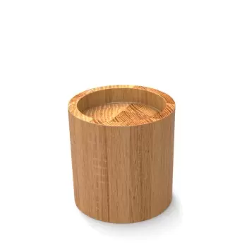 Craster BU_CR0103 Craster Tilt Tall Oak Carafe Riser 116ø × 117 mm
