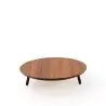Craster BU_SA21352 Craster Alto Large Low Walnut Riser 400ø × 80 mm