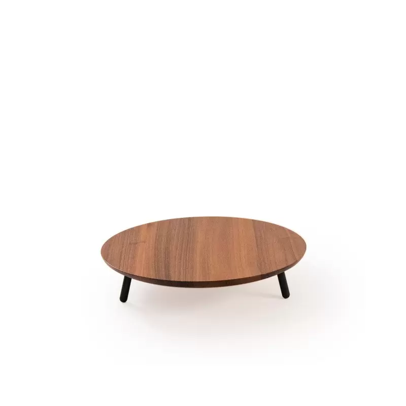Craster BU_SA21342 Craster Alto Small Low Walnut Riser 325ø × 80 mm Craster BU_SA21342 Craster Alto Small Low Walnut Riser 325ø × 80 mm