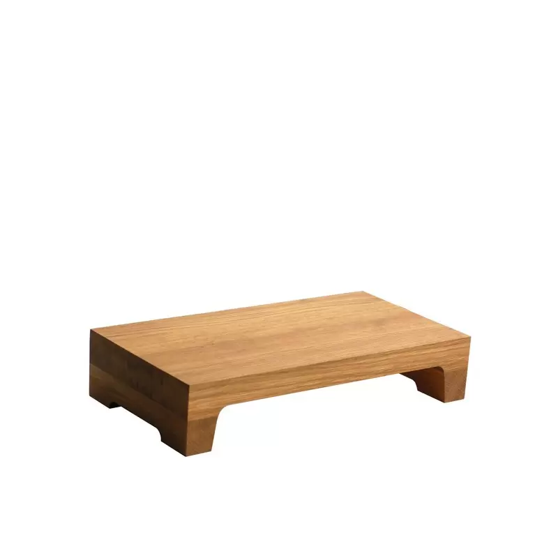 Craster BO_BBORL Craster Long Oak Patisserie Riser 400 × 210 × 80 mm