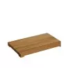 Craster BO_BB001 Craster Low Long Oak Patisserie Grand 530 × 325 × ...