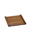 Craster BO_316_C Craster Medium Walnut Canape Plinth 300 × 300 × 30 mm