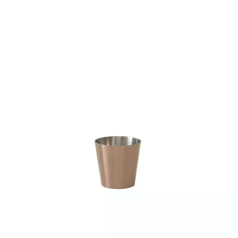 Craster CP_CS001 Craster Small Copper Chip Pot 66ø × 66 mm