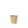 Craster CP_BS003 Craster Large Brass Chip Pot 100ø × 100 mm