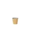Craster CP_BS001 Craster Small Brass Chip Pot 66ø × 66 mm