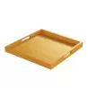 Craster TA_CMOM Craster Oak Square Modern Tray 400 × 400 × 40 mm