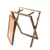 Craster SET_LT_WN002 Craster Folding Walnut Tray Table Tall – Locki...