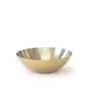 Craster BW_BR1902 Craster Tilt Medium Brass Bowl 250ø × 85 mm