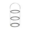 Craster BU_RR6105 Craster Tilt Stainless Steel Three Tier Frame 242...