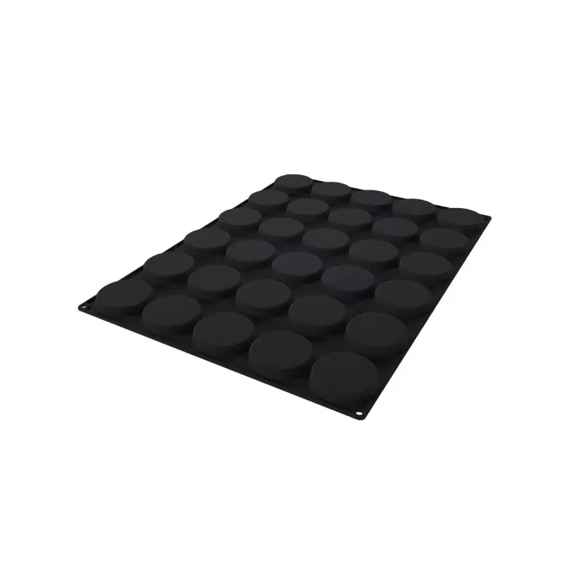 Silikomart Professional SQ082 Florentines Mold - 30 cavity - Ø 80mm x h 20 mm - 56ml Silikomart Professional SQ082 Florentines Mold - 30 cavity - Ø 80mm x h 20 mm - 56ml