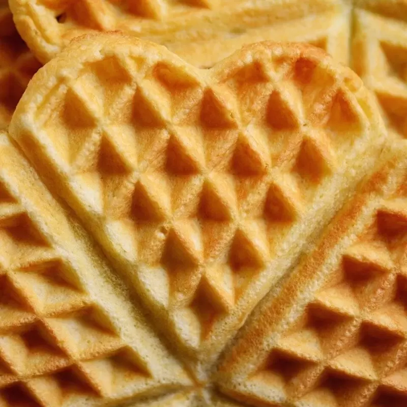Belgian High Quality Cast Iron Electric Waffle Iron for Heart Shaped Waffles - 5 Waffles Belgian High Quality Cast Iron Electric Waffle Iron for Heart Shaped Waffles - 5 Waffles