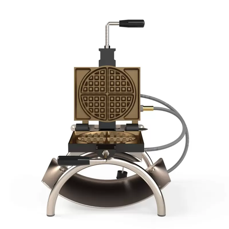 Belgian High Quality Cast Iron Electric Brussels Waffle Iron for Rounded Brussels waffles Belgian High Quality Cast Iron Electric Brussels Waffle Iron for Rounded Brussels waffles