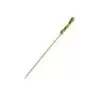 PacknWood Bamboo Pick With Natural Beads And Yellow Design - 4.4'' - 2000 pcs