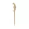 PacknWood Bamboo Seahorse Pick - 3.5'' - 2000 pcs