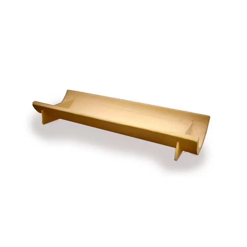 PacknWood Half Circular Bamboo Dish - 3.9 x 2'' - 200 pcs PacknWood Half Circular Bamboo Dish - 3.9 x 2'' - 200 pcs