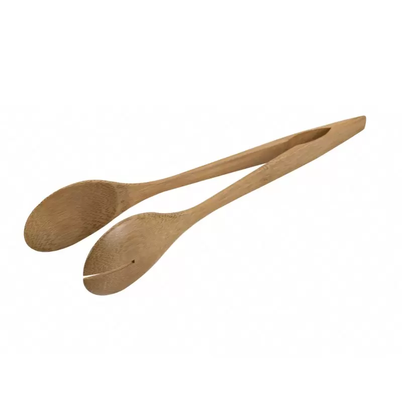 PacknWood Bamboo Serving Tongs - 10'' - 50 pcs PacknWood Bamboo Serving Tongs - 10'' - 50 pcs