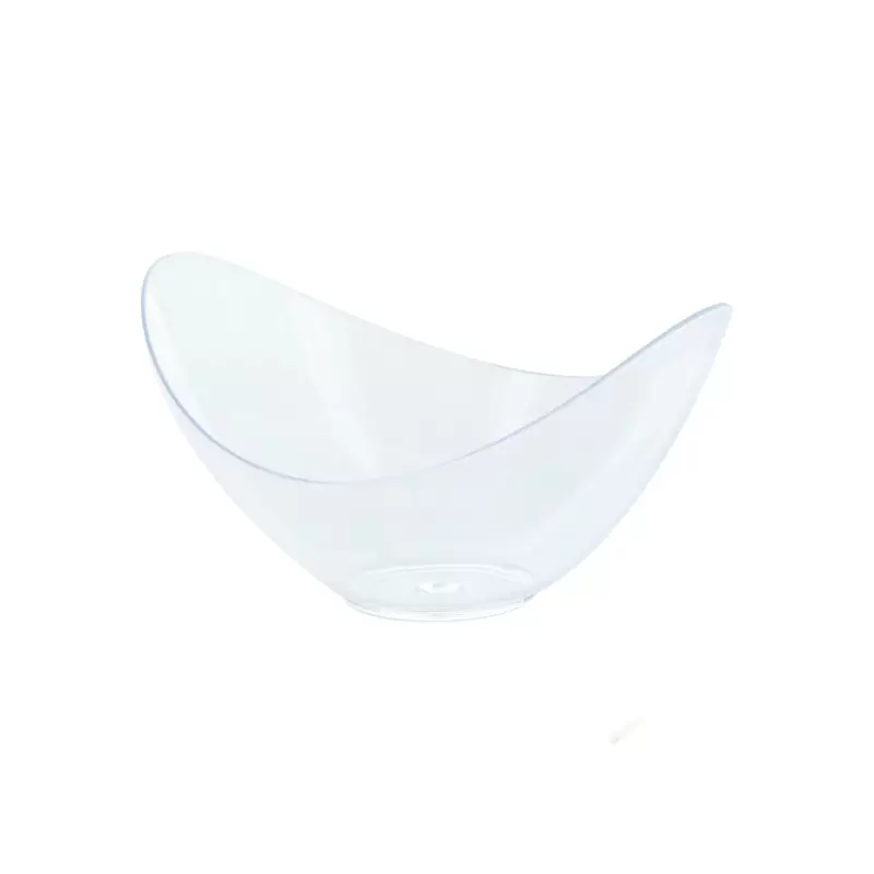 PacknWood Transparent Mini Tasting Dish - 2oz 3.5 x 2.75'' - 288 pcs PacknWood Transparent Mini Tasting Dish - 2oz 3.5 x 2.75'' - 288 pcs
