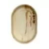 PacknWood Oval Palm Leaf Plate - L:17'' W:3.5'' H:1'' - 50 pcs