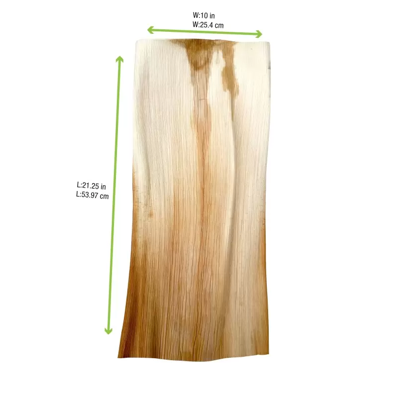 PacknWood Palm Leaf - L:21.7'' W:12.6'' - 50 pcs PacknWood Palm Leaf - L:21.7'' W:12.6'' - 50 pcs