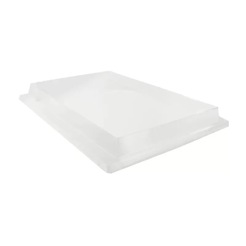 PacknWood Clear Pet Lid For 210Aputrp11 - 14.9 x 11.0 x 1.57'' - 50 pcs PacknWood Clear Pet Lid For 210Aputrp11 - 14.9 x 11.0 x 1.57'' - 50 pcs