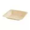 PacknWood Square Wooden Plate - 7oz 5.5 x 5.5 x 1'' - 250 pcs