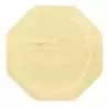 PacknWood Octagonal Wooden Plate - 10'' - 200 pcs